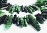 Ruby Zoisite Beads