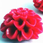 Acrylic Plastic Rose Bead