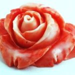 Acrylic Plastic Rose Bead