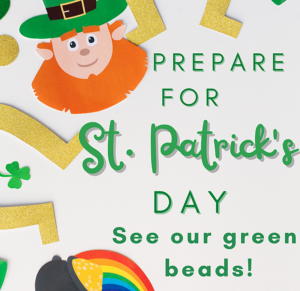 St Patrick's Day Beads