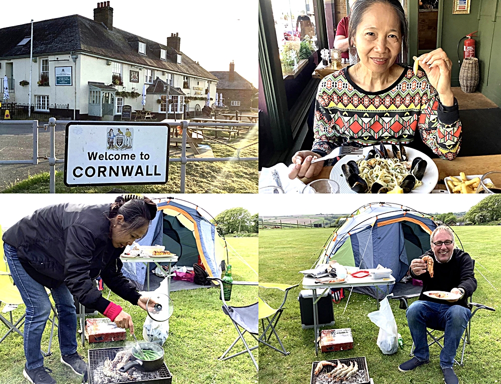 Mr & Mrs Bead in Cornwall