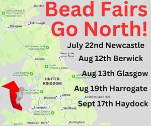 Bead Fairs Are Going North