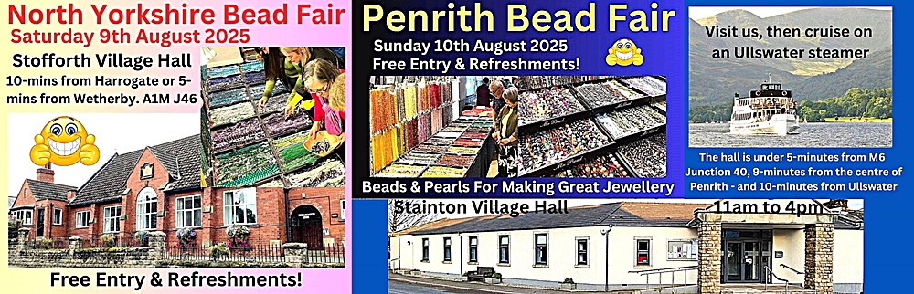 North Yorkshire & Penrith Bead Fairs