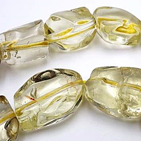 Green Quartz Beads