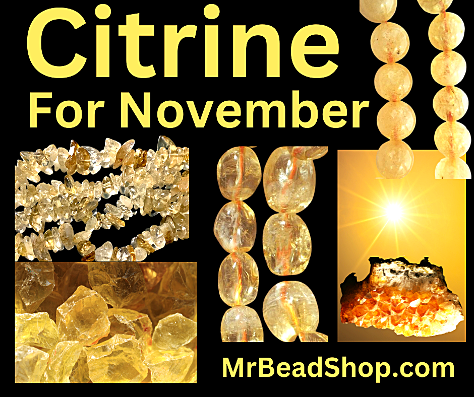 citrine beads