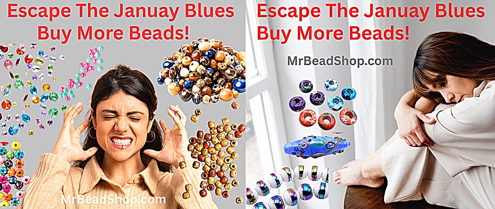 Escape Winter Blues: Make More Beaded Jewellery!